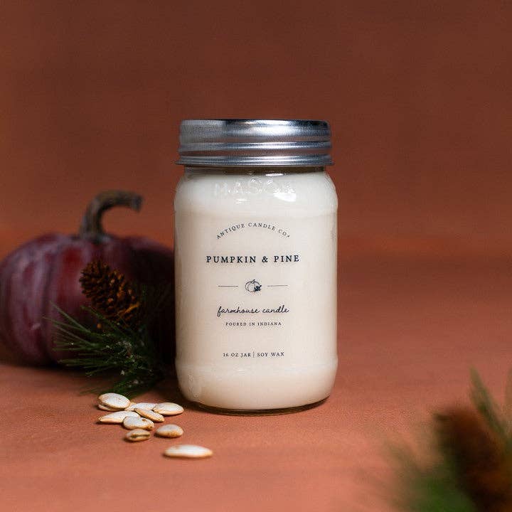 Antique Candle Co.® - Pumpkin & Pine - Soy Candle