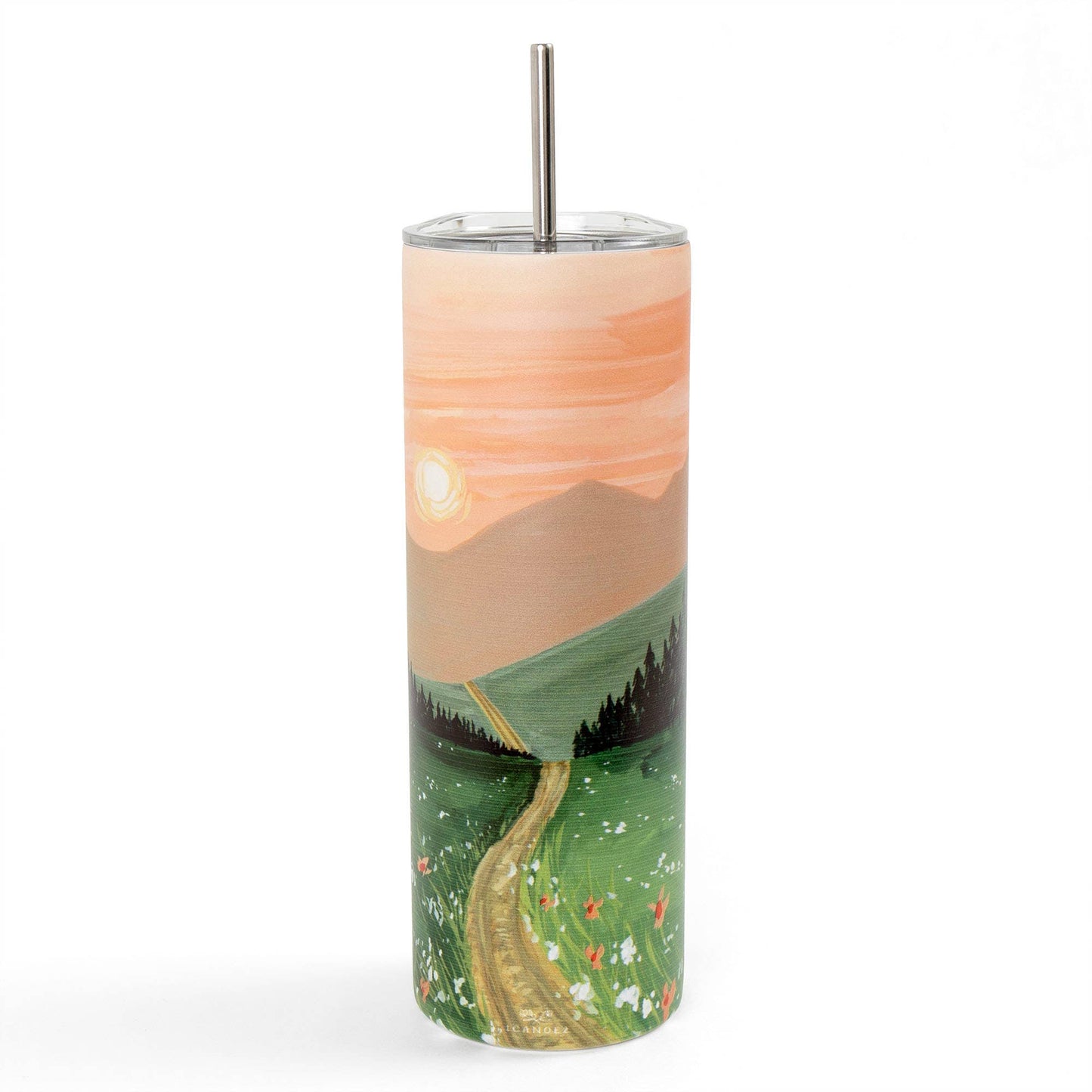 Steel Tumbler: Alpine Summer