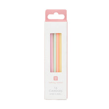 Load image into Gallery viewer, Talking Tables USA - Home, Birthday, Games &amp; Seasonal Decor - Tall Pastel Birthday Candles - 16 Pack | Cake Candles |