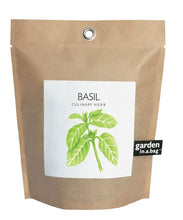 Load image into Gallery viewer, Potting Shed Creations, Ltd. - Garden in a Bag | Basil  | Gift idea for Cooks | Best Seller