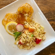 Load image into Gallery viewer, Apricot Glazed Chicken with Couscous