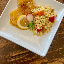 Load image into Gallery viewer, Apricot Glazed Chicken with Couscous