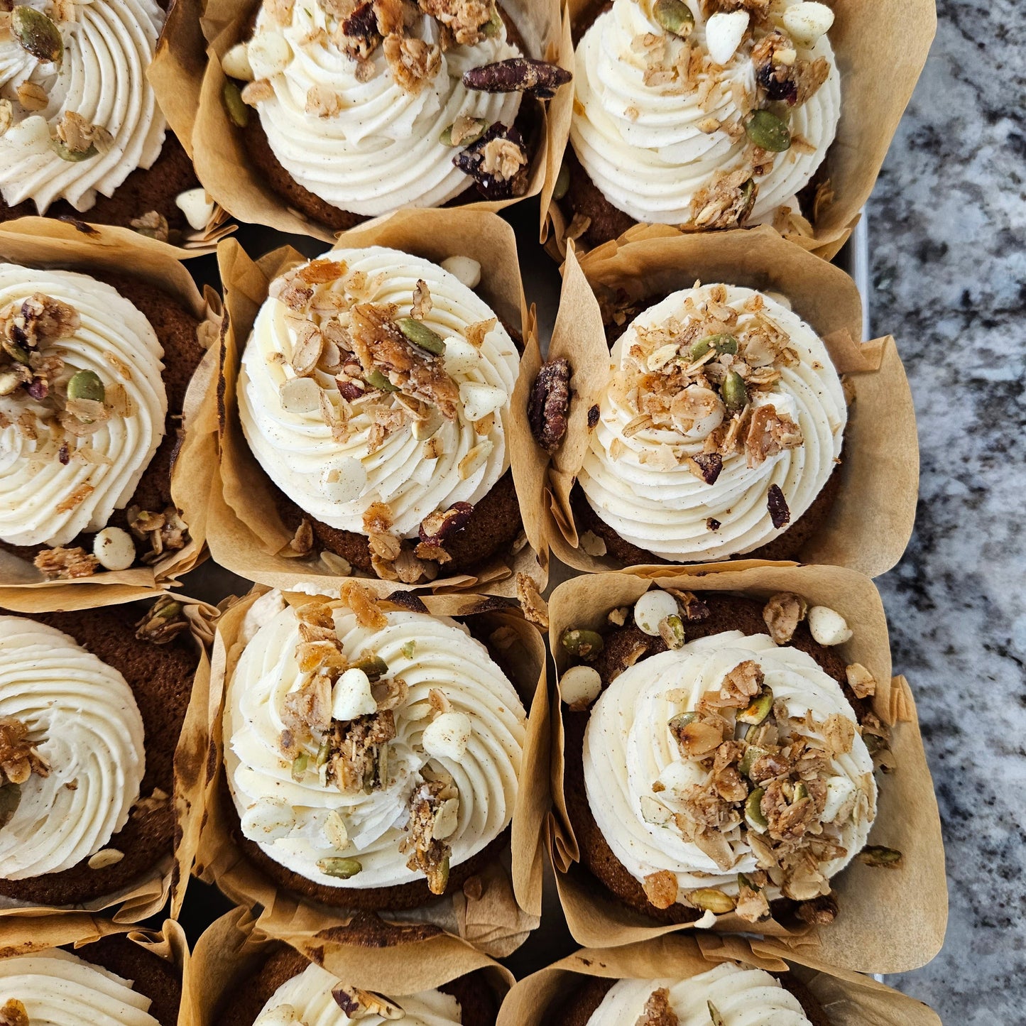 Pumpkin Spice Latte Cupcakes