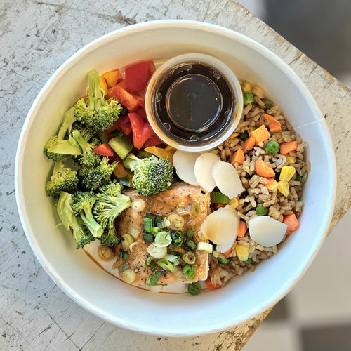 Salmon Teriyaki Power Bowl
