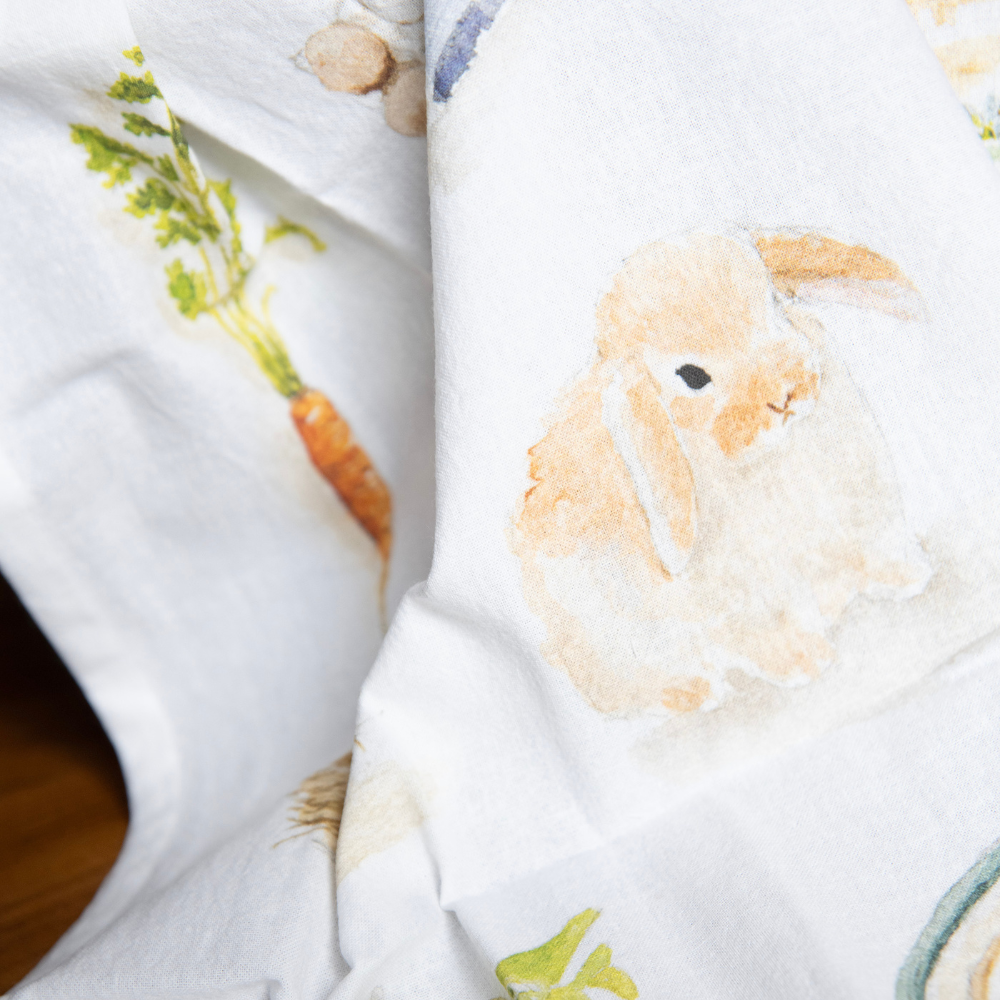 Springtime tea towel