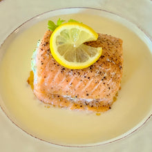 Load image into Gallery viewer, Stuffed Salmon with Wild Rice