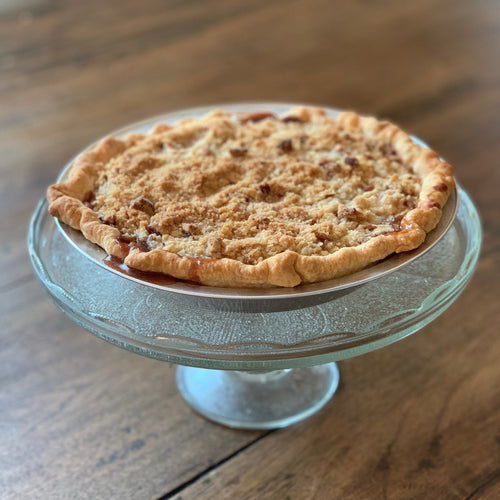 Christmas Apple Crumb Pie