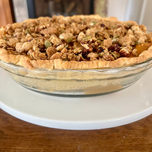 Thanksgiving Salted Caramel Pumpkin Pie