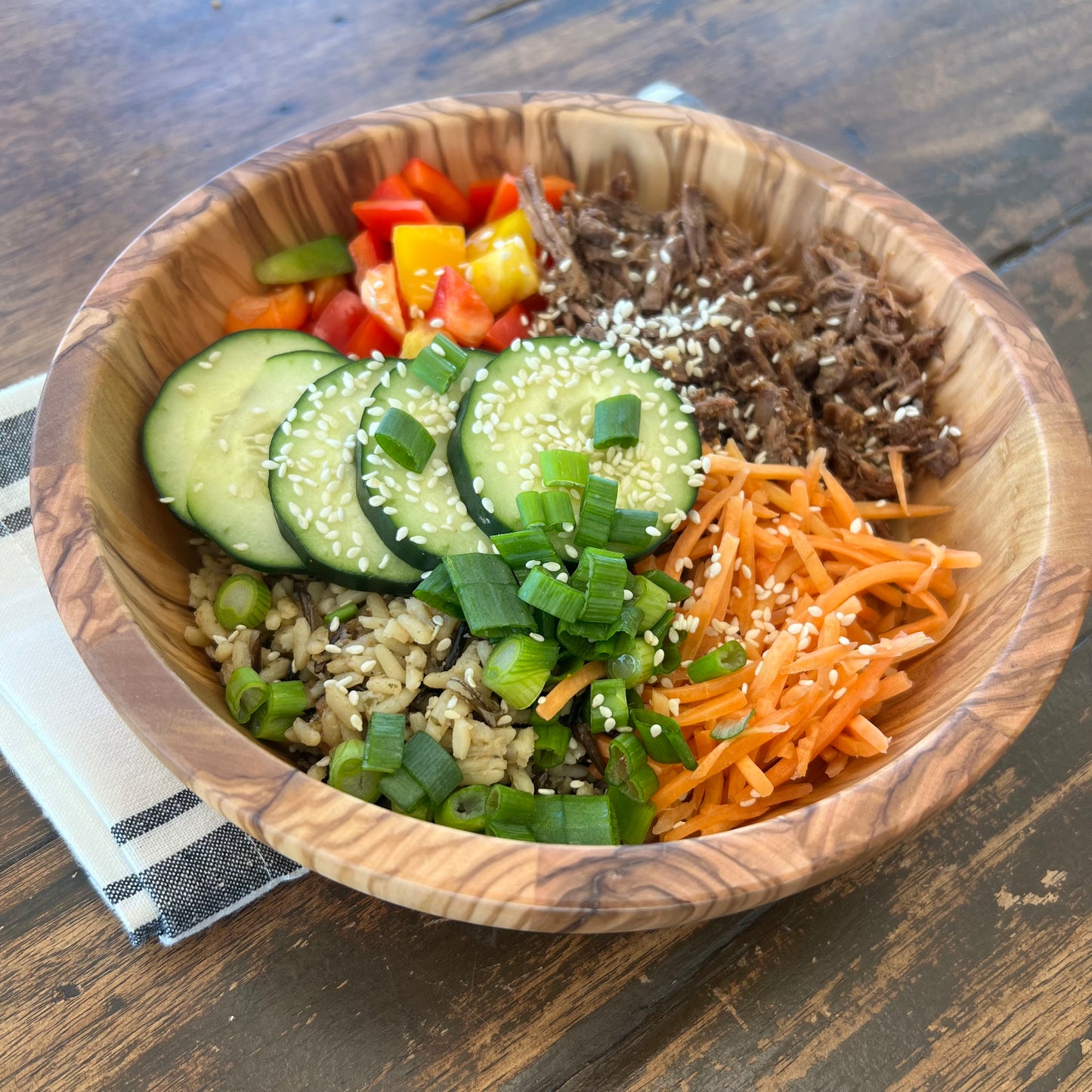 Korean Beef & Veggie Power Bowl
