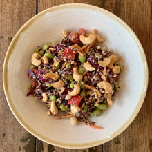 Load image into Gallery viewer, Crunchy Thai Quinoa Cashew Side Salad
