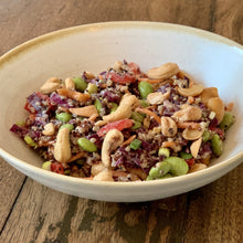 Load image into Gallery viewer, Crunchy Thai Quinoa Cashew Side Salad