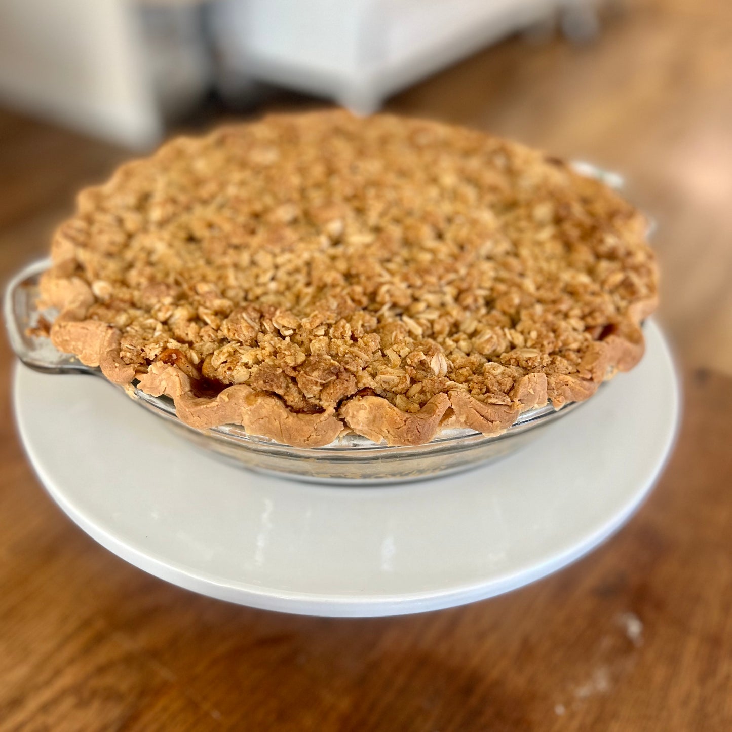 Thanksgiving Apple Crumb Pie