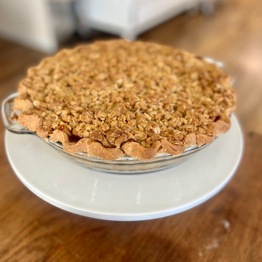 Thanksgiving Apple Crumb Pie