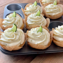Load image into Gallery viewer, Key Lime-Filled Cupcakes